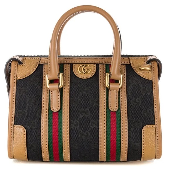 Gucci Handbags - Gucci Mini GG Canvas Bauletto